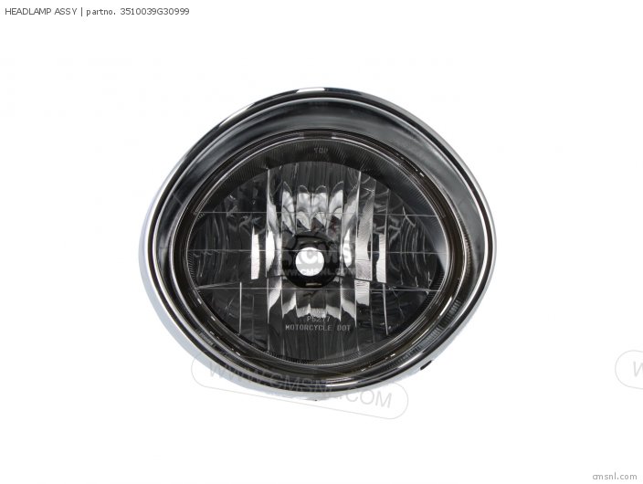 Suzuki HEADLAMP ASSY 3510039G30999 Suzuki HEADLAMP ASSY 3510039G30999