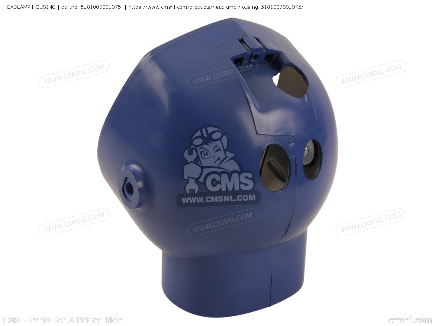 HEADLAMP HOUSING for B100 order at CMSNL