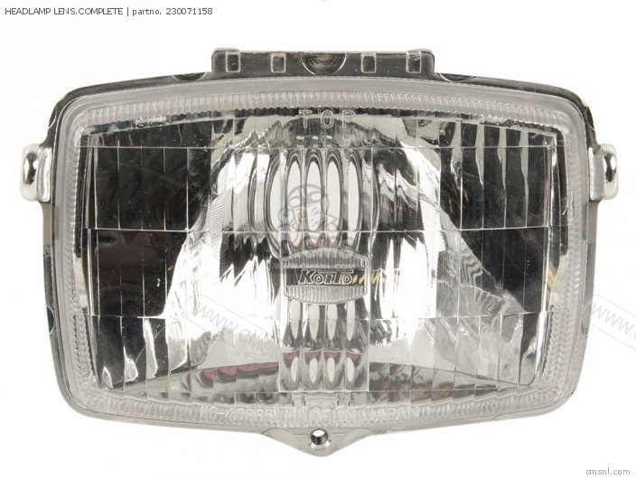 Kawasaki HEADLAMP LENS,COMPLETE 230071158