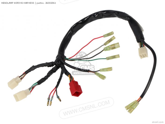 HEADLAMP WIRING HARNESS For KE250-B1 1977 / MPH KPH - Order At CMSNL