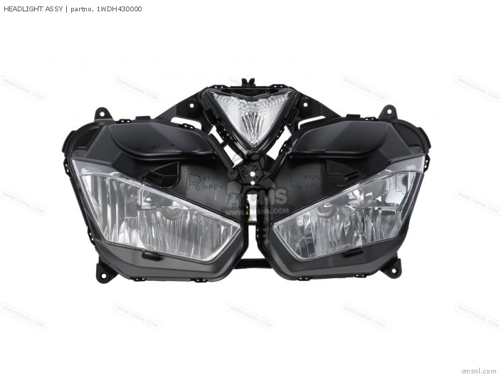 yamaha r3 headlight