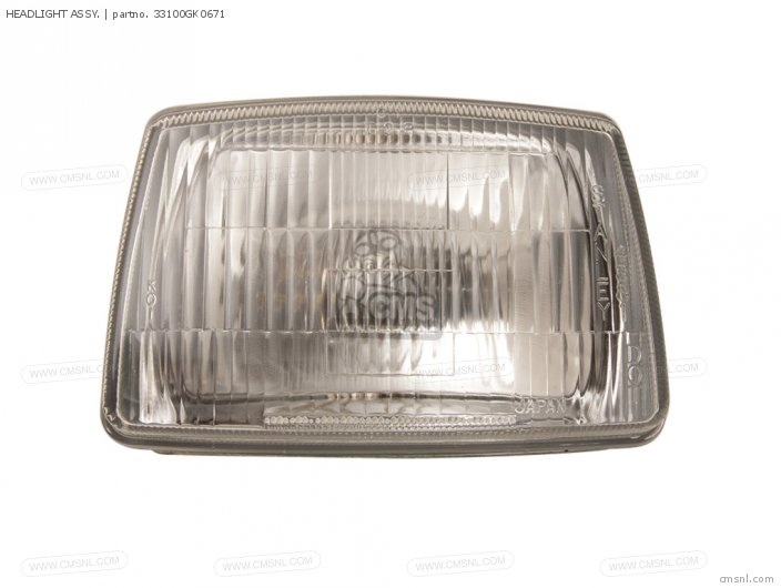 Honda HEADLIGHT ASSY. 33100GK0671