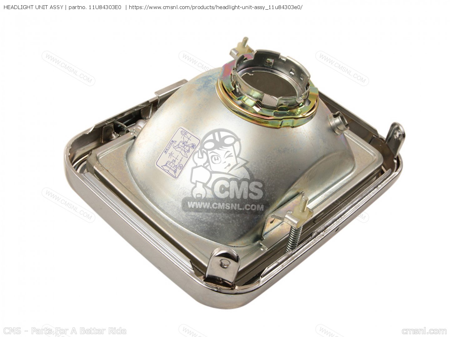 11U84303E0 Headlight Unit Assy Yamaha buy the 11U84303E000 at CMSNL