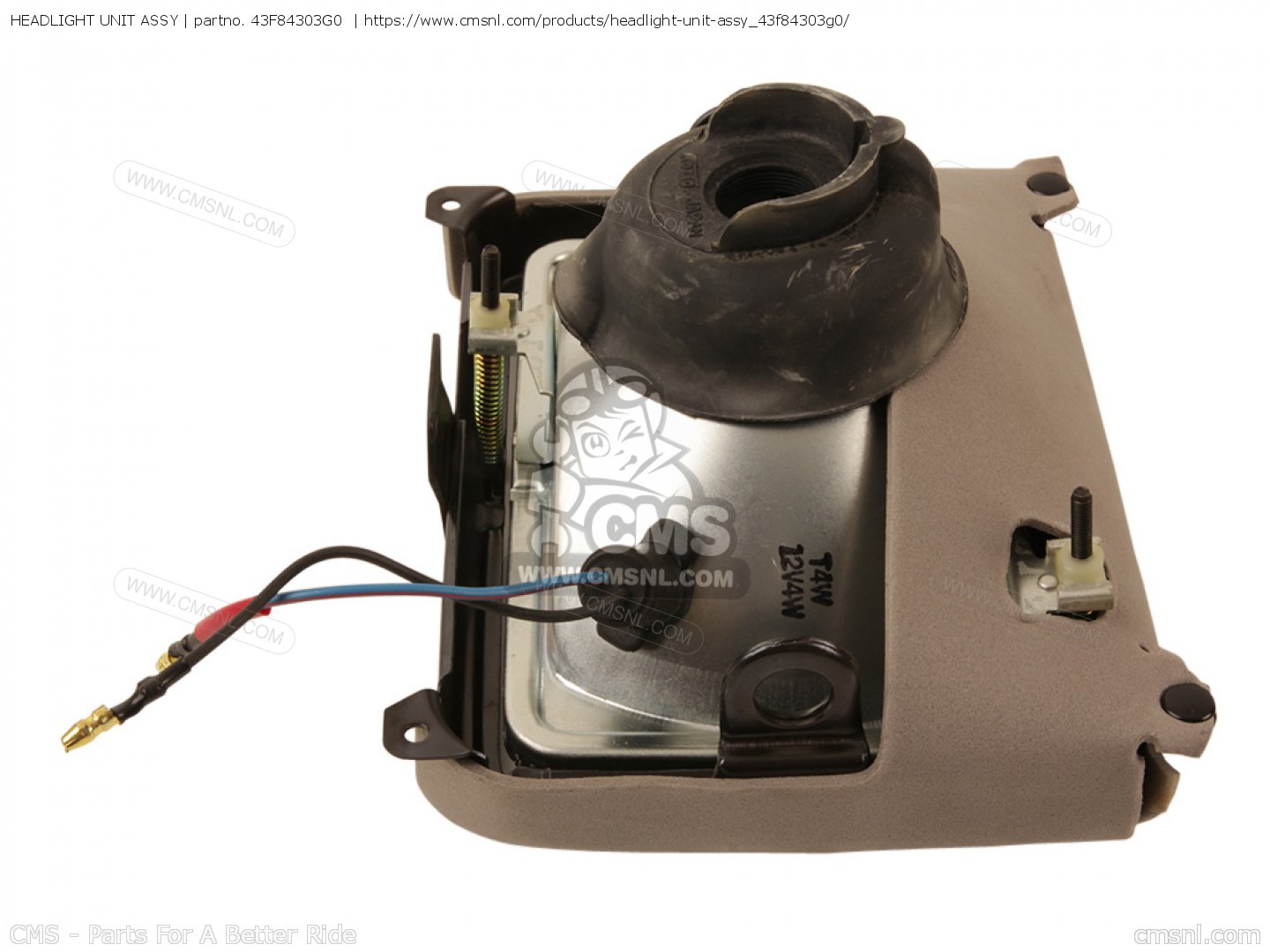 43F84303G0 Headlight Unit Assy Yamaha buy the 43F84303G0 at CMSNL