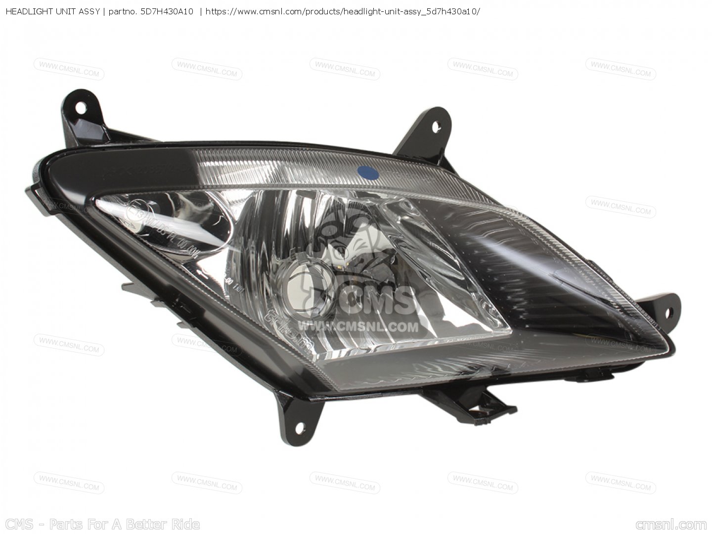 HEADLIGHT UNIT ASSY for YZF-R125 R125 2014 5D78 EUROPE 1N5D7-300E3