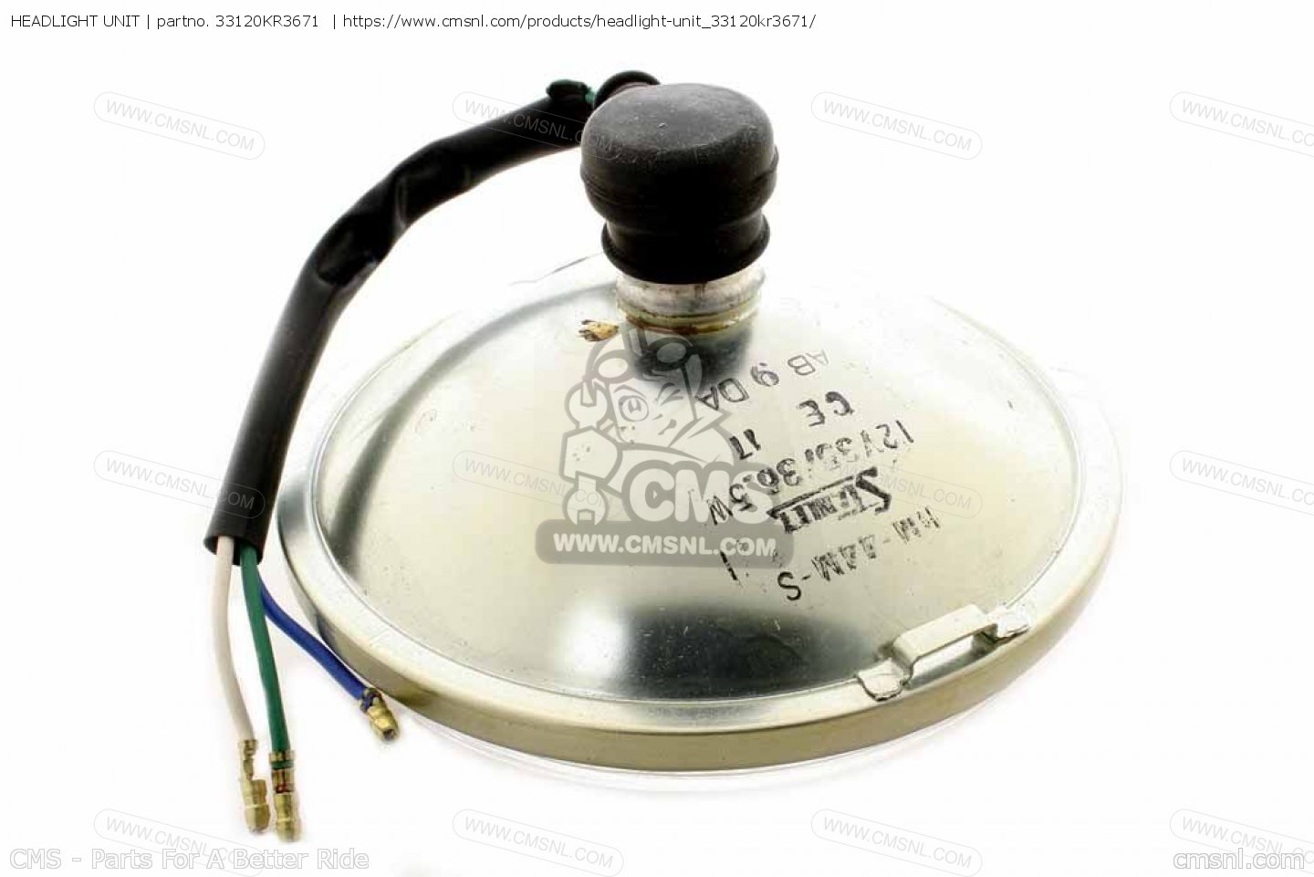 33120KR3671 Headlight Unit Honda buy the 33120KR3671 at CMSNL