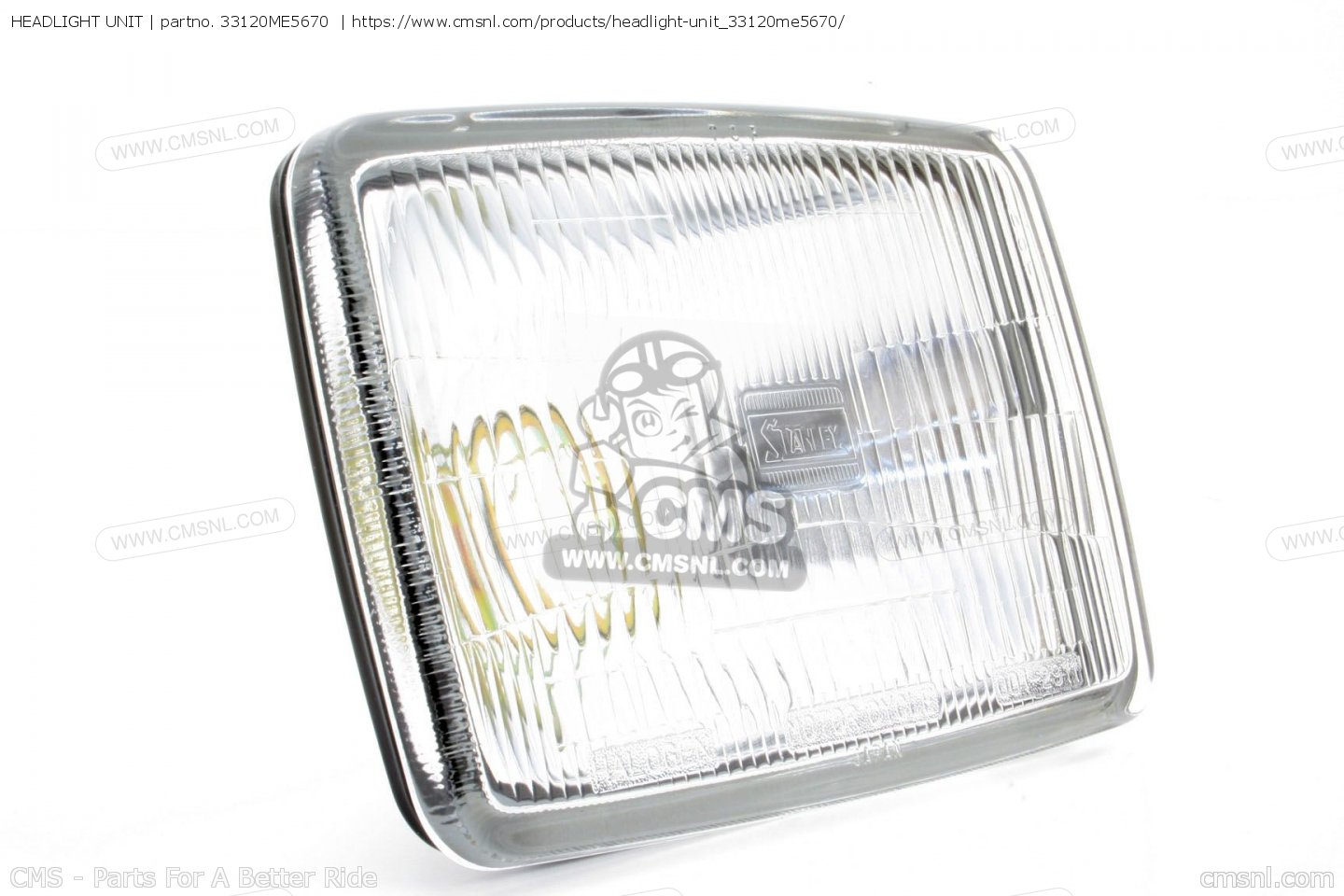 33120ME5670 Headlight Unit Honda buy the 33120ME5670 at CMSNL