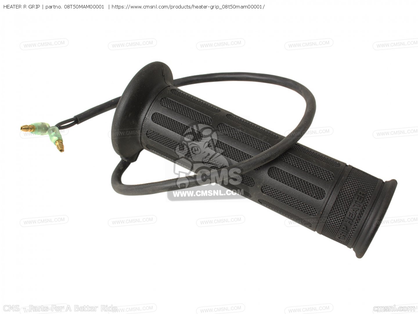 Genuine Honda Right Heated Throttle Grip For GL1800 Goldwing & F6B (2006-2017) – 53165-MCA-305