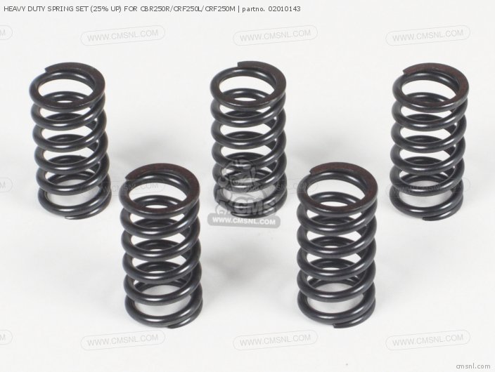 Heavy Duty Spring Set (25% Up) For Cbr250r/crf250l/crf250m photo