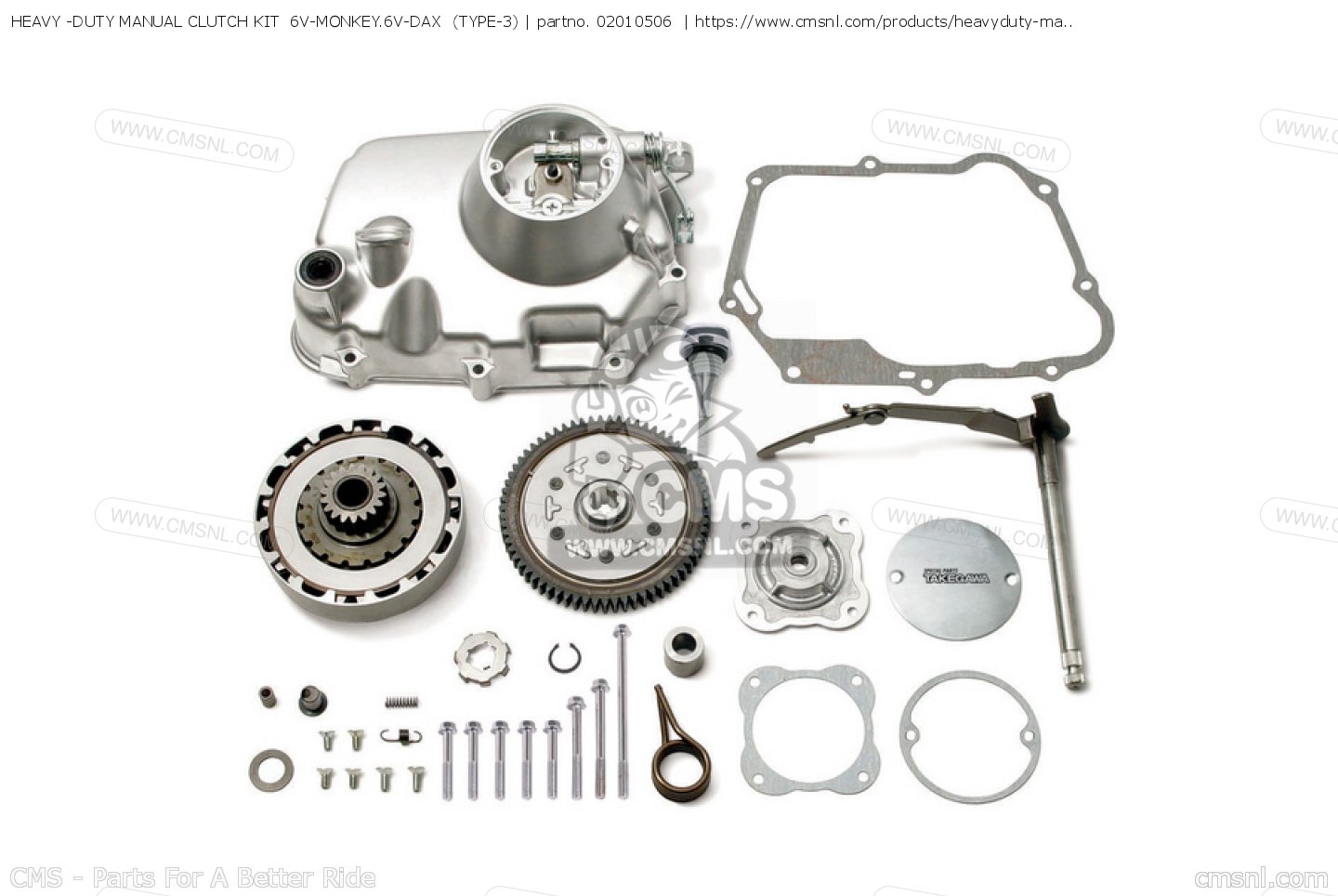 02010506 Heavy duty Manual Clutch Kit 6vmonkey.6vdax (type3