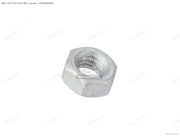 0934060003 Hex Nut Din 934 M6 Ktm buy the 0934060003 at CMSNL
