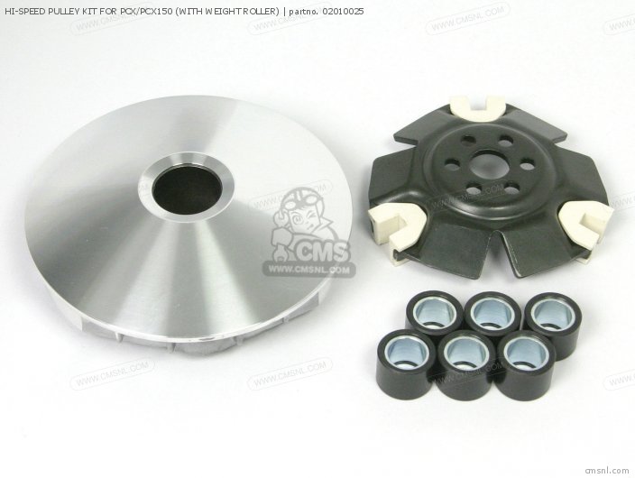 Hi-speed Pulley Kit For Pcx/pcx150 (with Weight Roller) photo