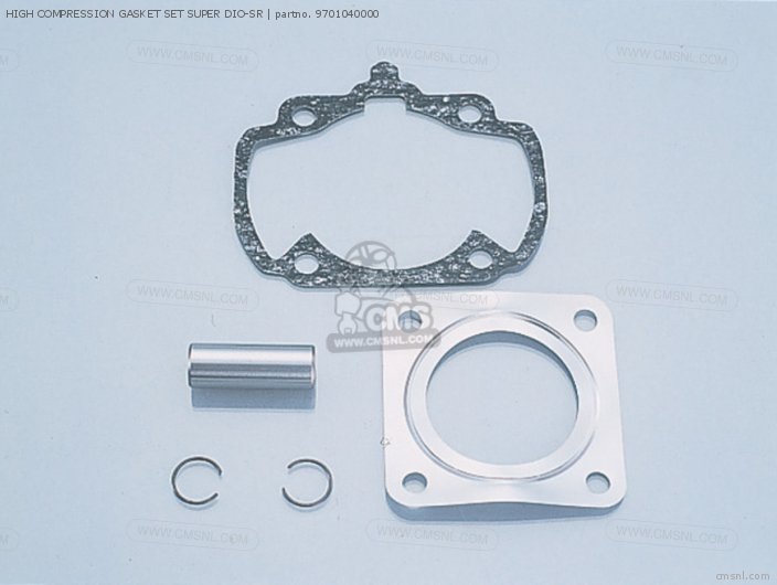 Kitaco HIGH COMPRESSION GASKET SET SUPER DIO-SR 9701040000