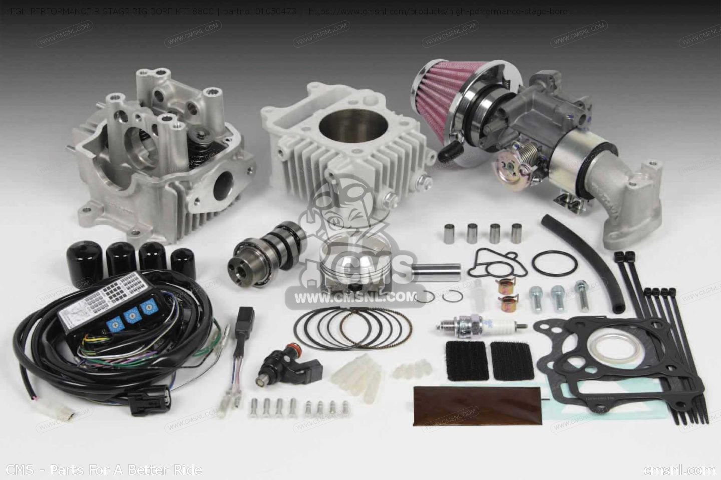 01050473: HIGH PERFORMANCE R STAGE BIG BORE KIT 88CC Takegawa - buy the ...