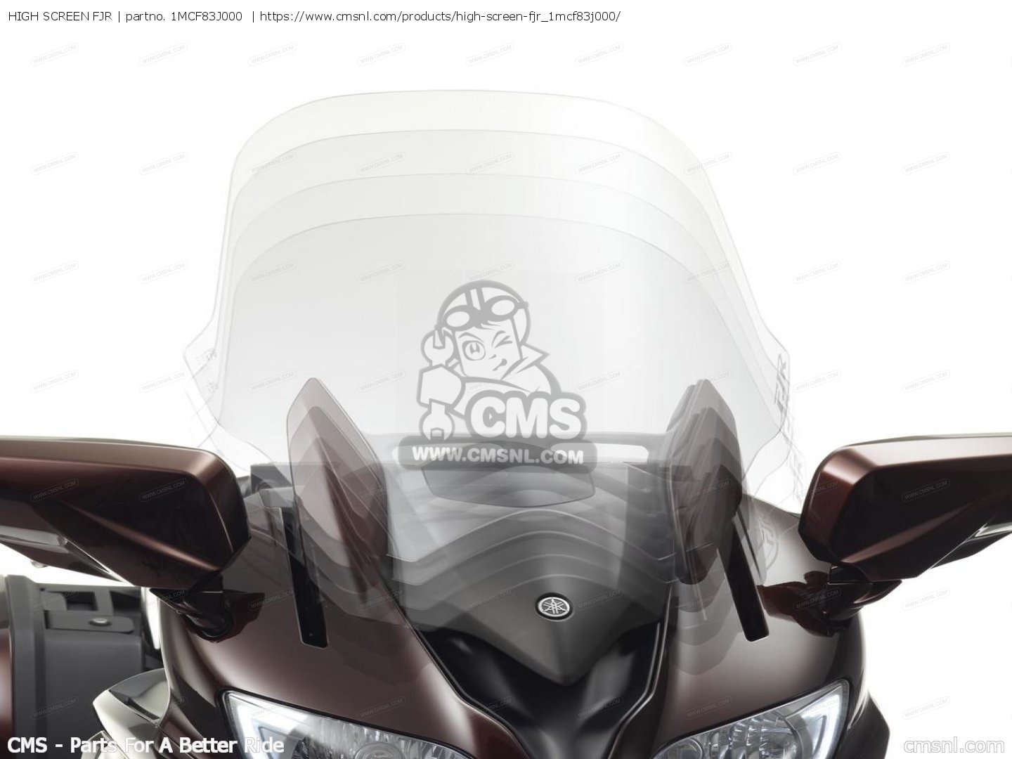 Fjr Part 1MCF83J000: HIGH SCREEN FJR Yamaha - buy the 1MC-F83J0-00-00 at CMSNL