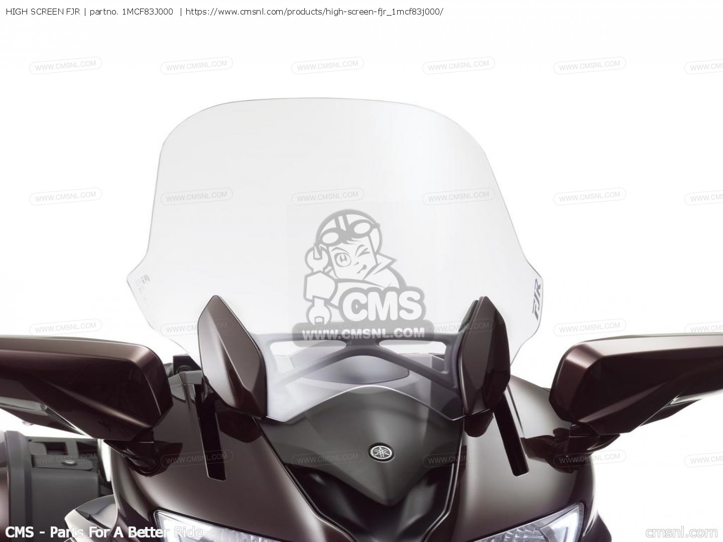 Fjr Part 1MCF83J000: HIGH SCREEN FJR Yamaha - buy the 1MC-F83J0-00-00 at CMSNL