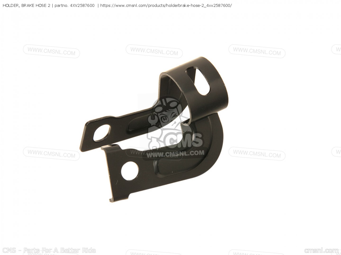 4XV2587600 Holder, Brake Hose 2 Yamaha buy the 4XV2587600 at CMSNL