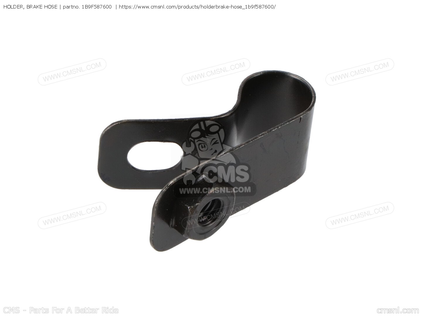 1B9F587600 Holder, Brake Hose Yamaha buy the 1B9F587600 at CMSNL