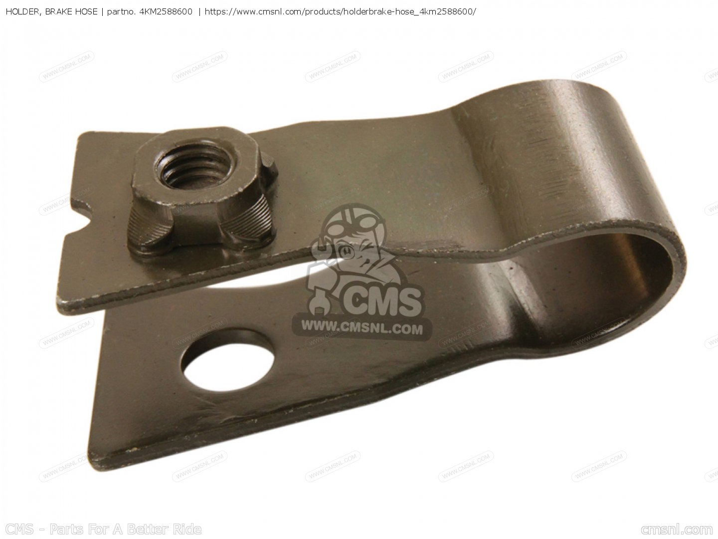 HOLDER, BRAKE HOSE for TRX850 1996 4UN1 ENGLAND 264UN300E2 order at