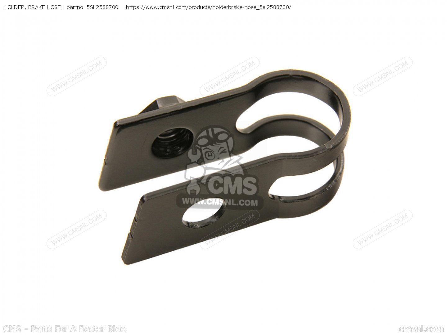 HOLDER, BRAKE HOSE for YZFR6 2003 5SL1 ITALY 1B5SL300E4 order at CMSNL