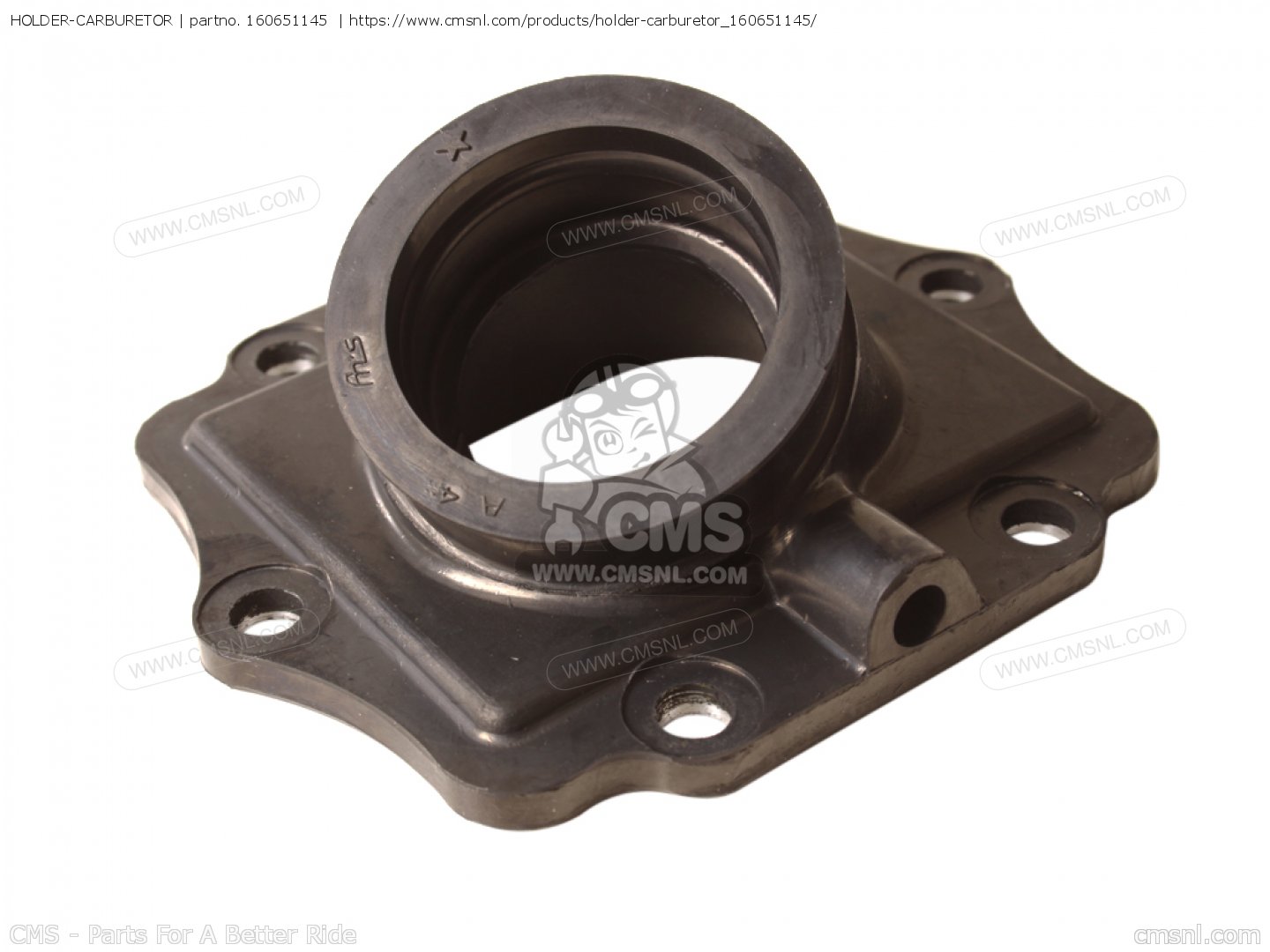 160651145: HOLDER-CARBURETOR Kawasaki - buy the 16065-1145 at CMSNL