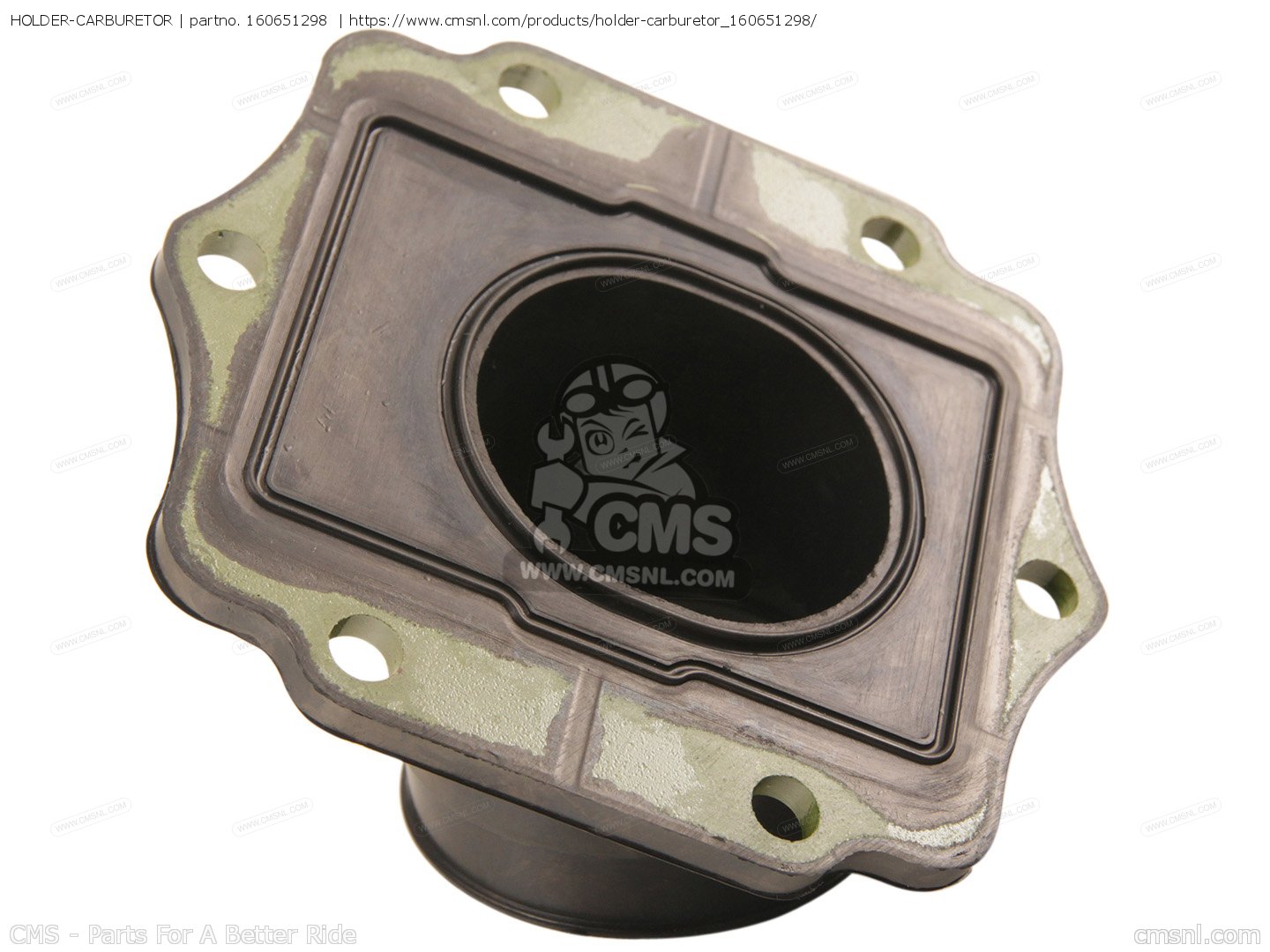 160651298: HOLDER-CARBURETOR Kawasaki - buy the 16065-1298 at CMSNL