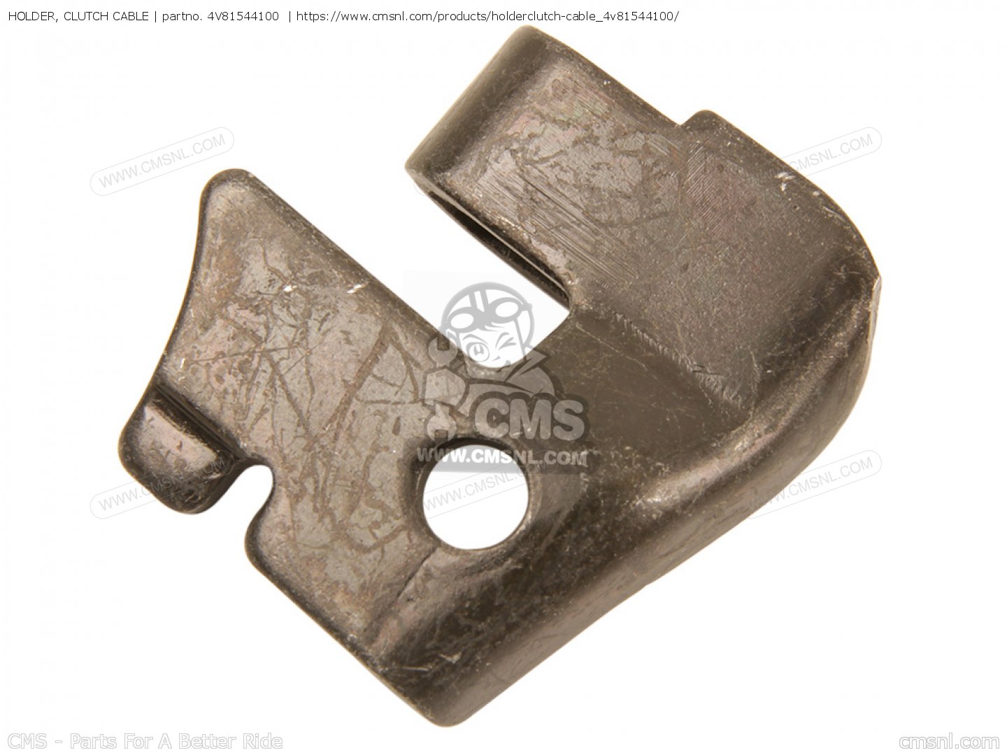 4V81544100 Holder, Clutch Cable Yamaha buy the 4V81544100 at CMSNL