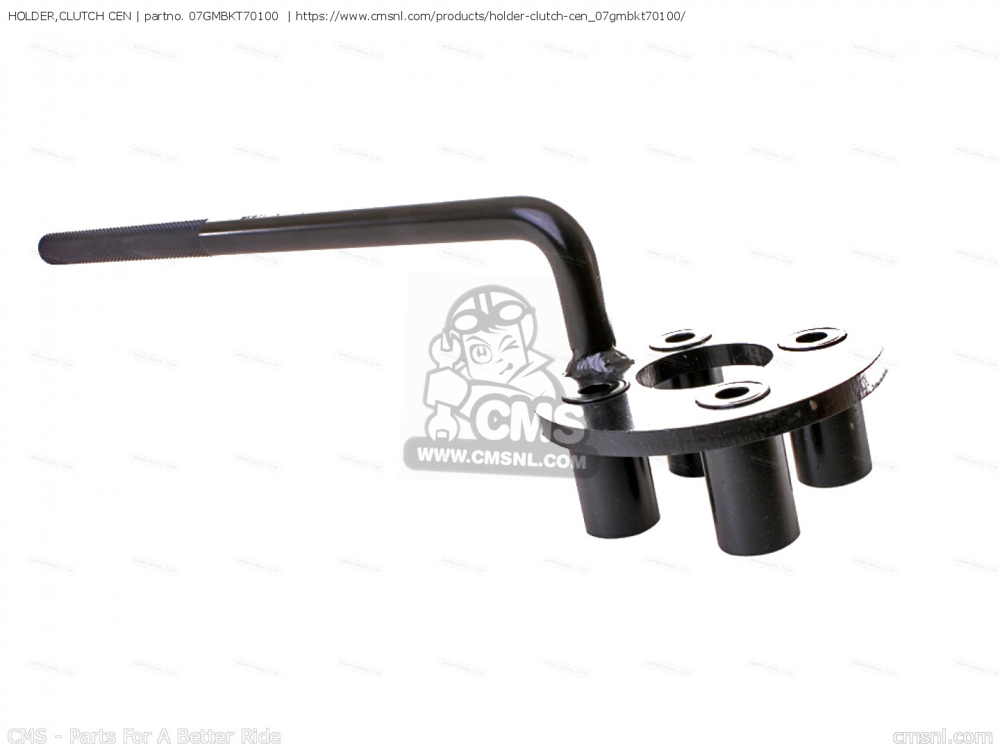 07GMBKT70100 Holder,clutch Cen Honda buy the 07GMBKT70100 at CMSNL