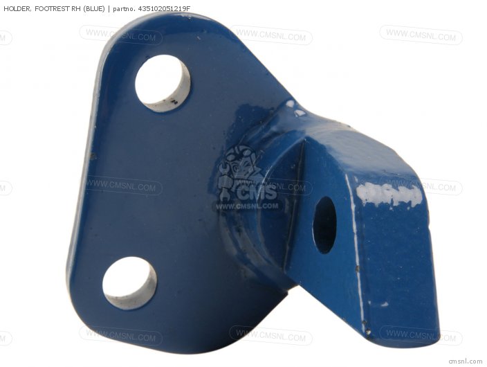 Suzuki HOLDER, FOOTREST RH (BLUE) 435102051219F