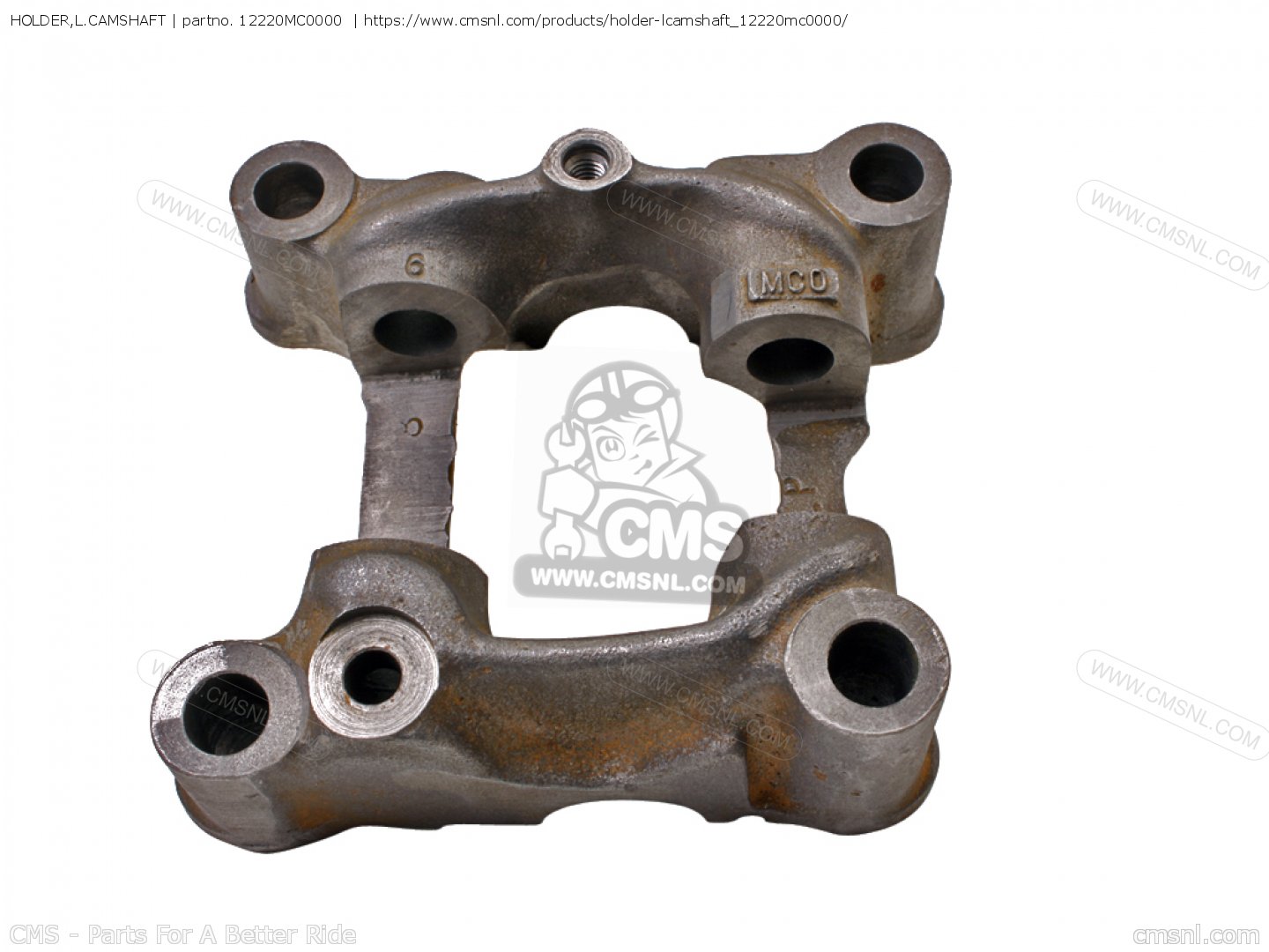 12220MC0000 Holder,l.camshaft Honda buy the 12220MC0000 at CMSNL