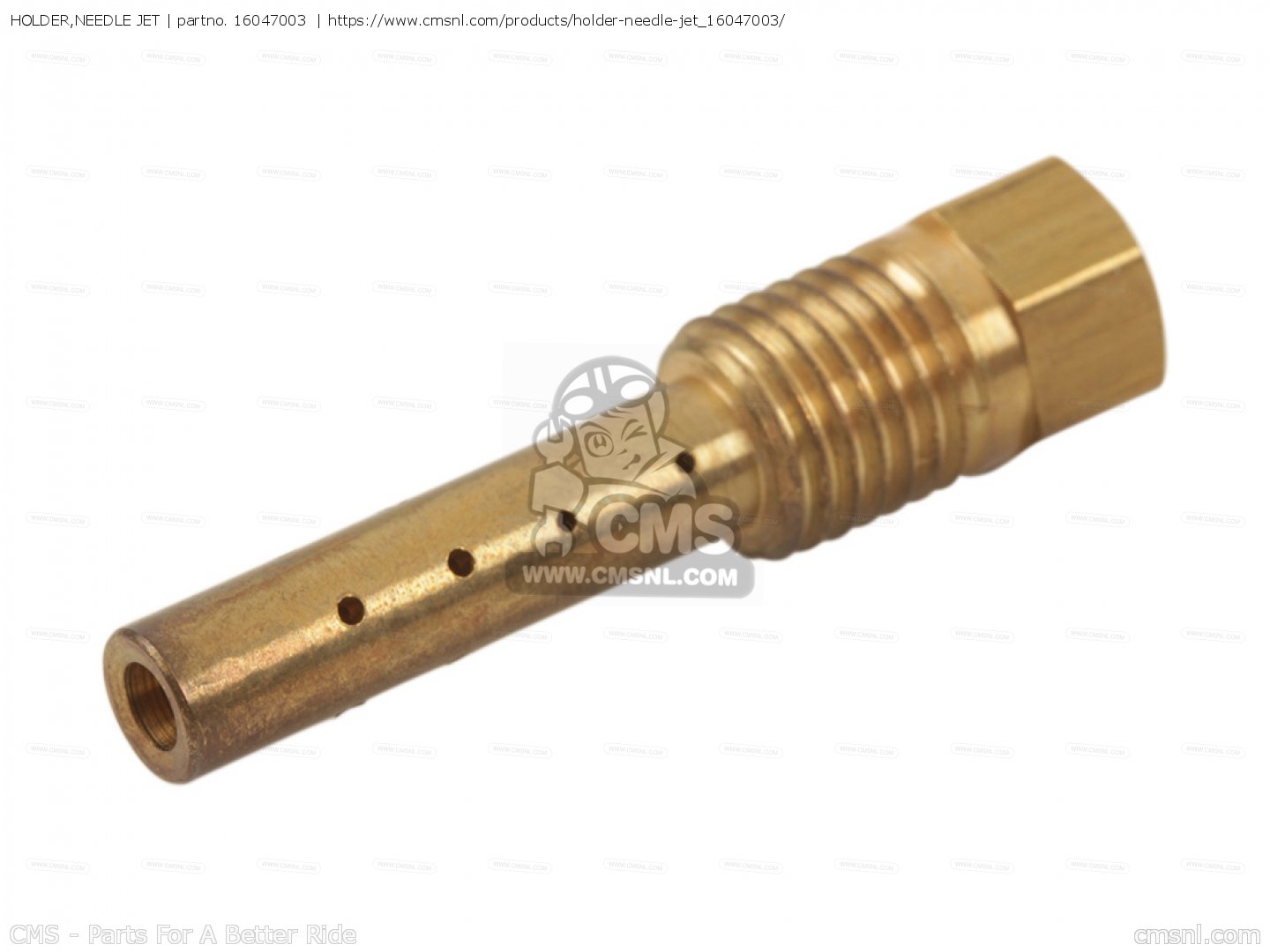 HOLDER,NEEDLE JET for Z1 1973 USA CANADA order at CMSNL