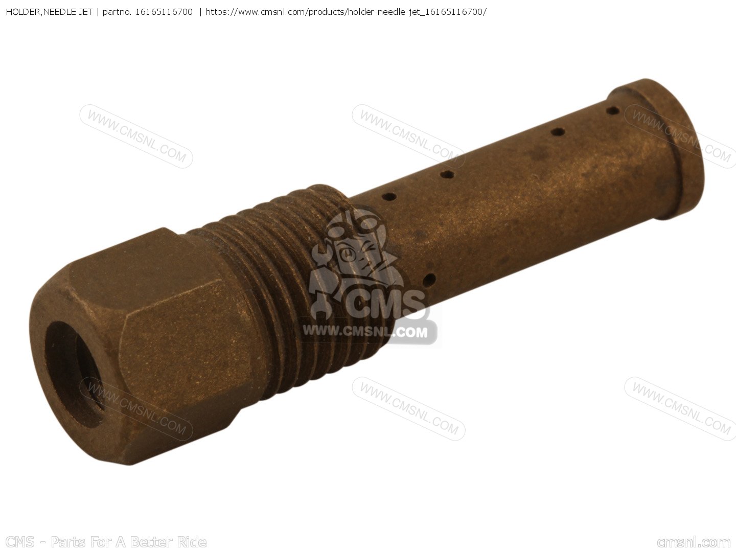 16165116700: Holder,needle Jet Honda - buy the 16165-116-700 at CMSNL