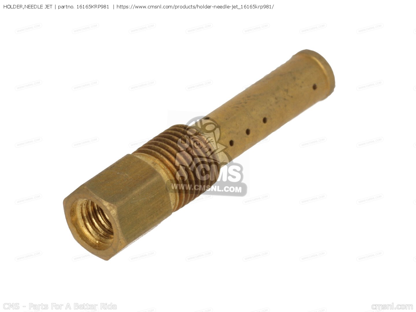 16165KRP981 Holder,needle Jet Honda buy the 16165KRP981 at CMSNL