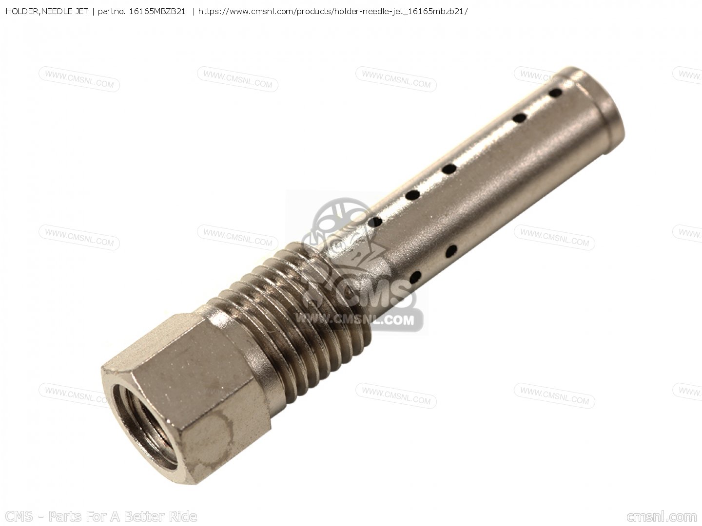 16165MBZB21 Holder,needle Jet Honda buy the 16165MBZB21 at CMSNL