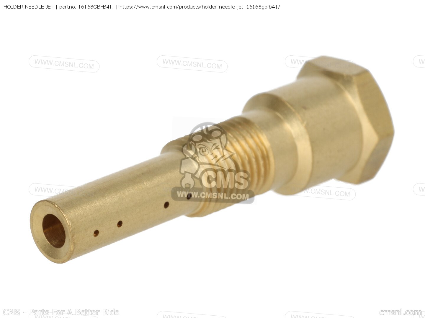 16168GBFB41 Holder,needle Jet Honda buy the 16168GBFB41 at CMSNL