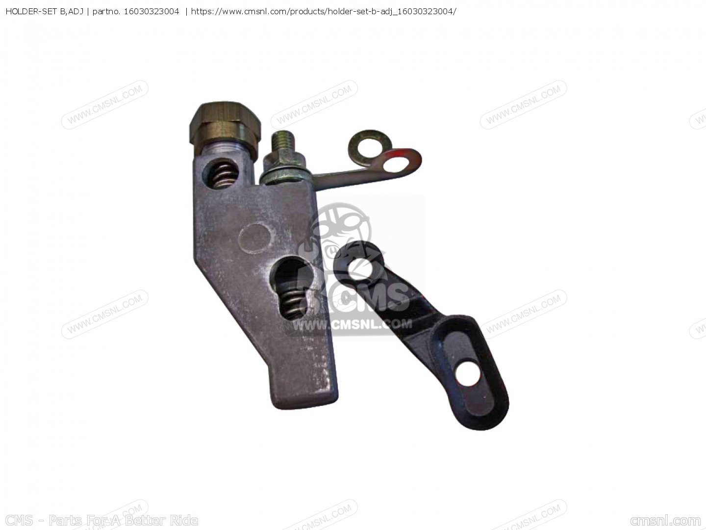 16030323004: HOLDER-SET B,ADJ Honda - buy the 16030-323-004 at CMSNL