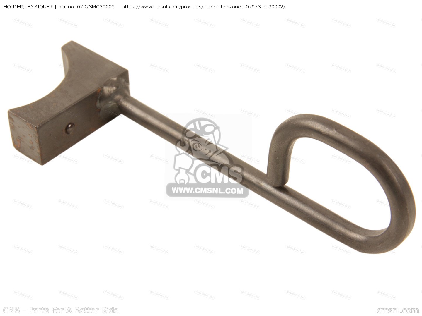 07973MG30002: HOLDER,TENSIONER Honda - buy the 07973-MG30002