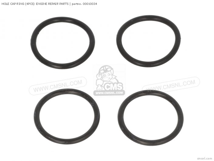 Takegawa HOLE CAP RING (4PCS) ENGINE REPAIR PARTS 00010034