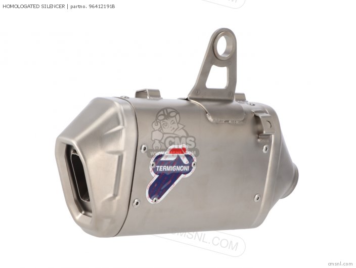 Ducati HOMOLOGATED SILENCER 96412191B