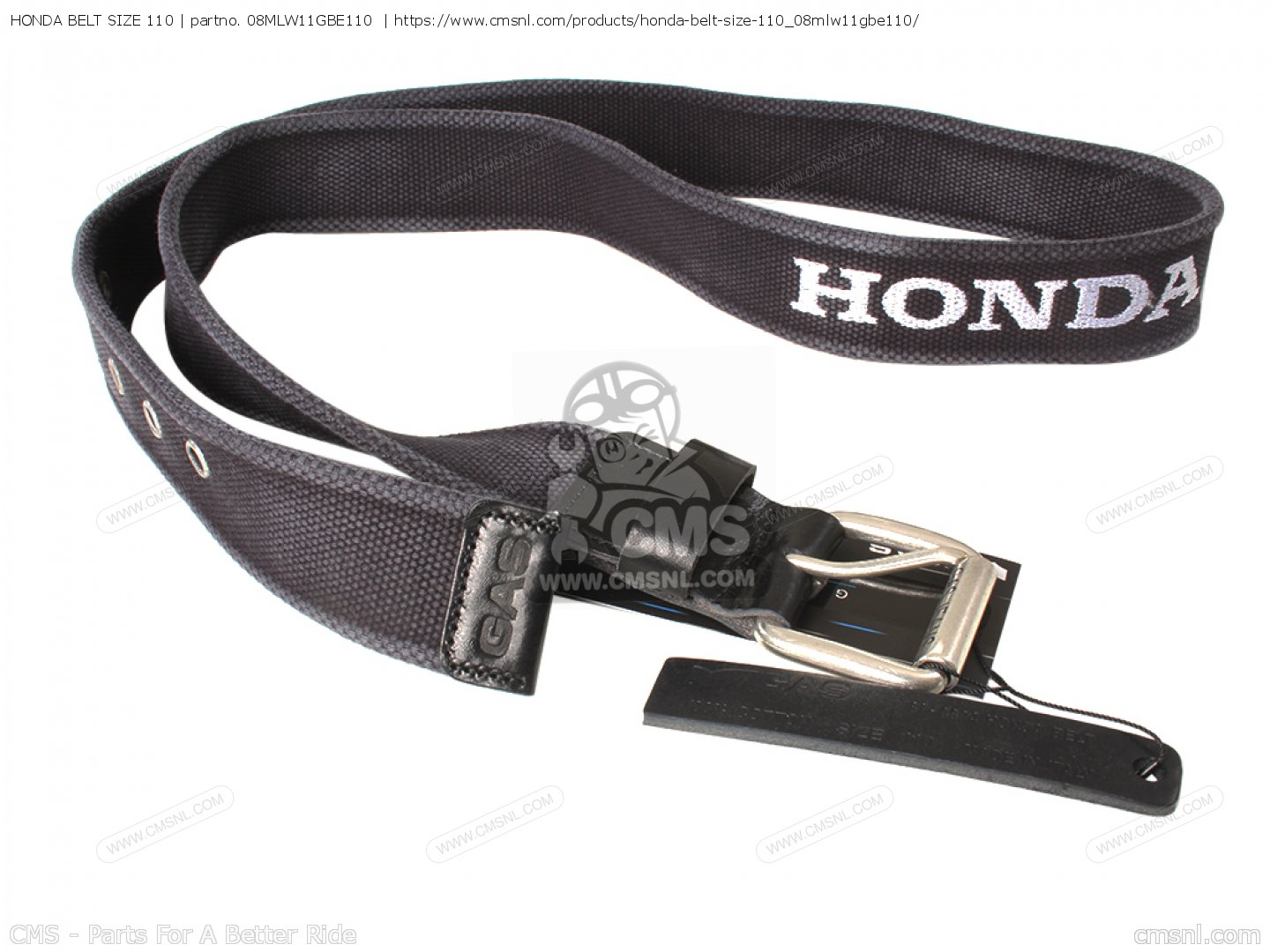 Honda Belt Size 110 Gifts And Collectibles 08MLW11GBE110