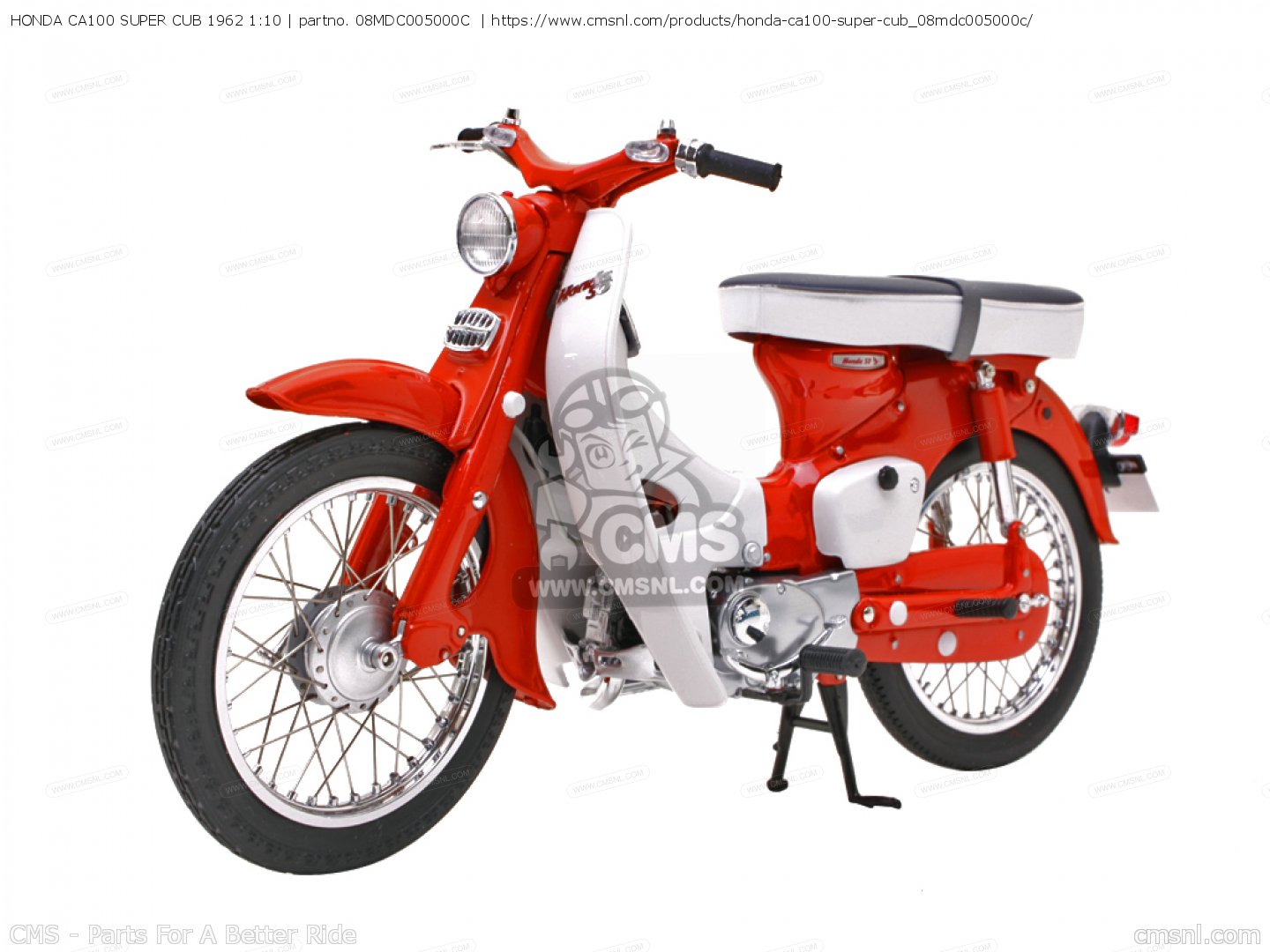 08MDC005000C Honda Ca100 Super Cub 1962 1:10 Honda - 08MDC-005-000C