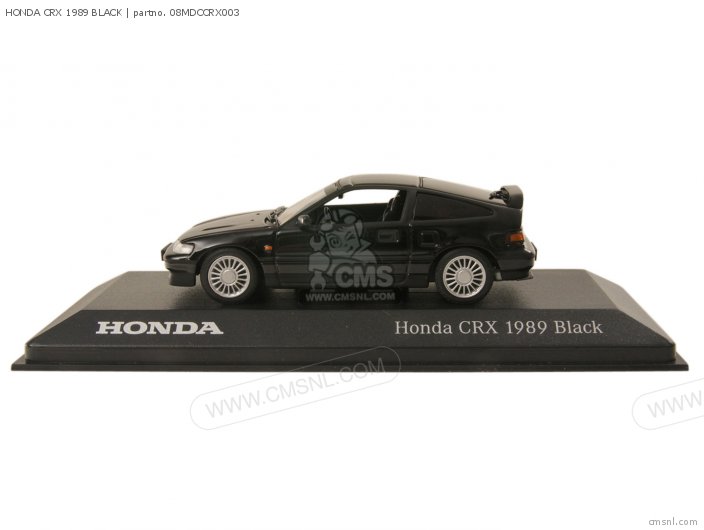 Honda Crx 1989 Black photo