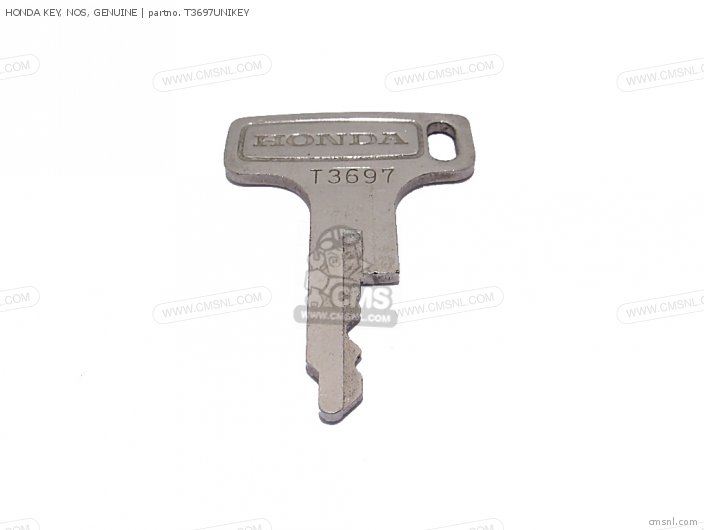 T3697UNIKEY Honda Key, Nos, Genuine Honda buy the T3697UNIKEY at CMSNL