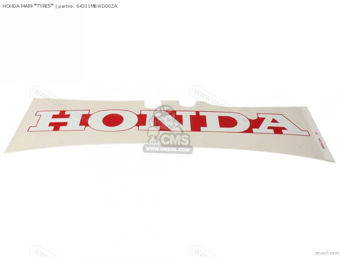 Honda HONDA MARK*TYPE5* 64311MBWD00ZA