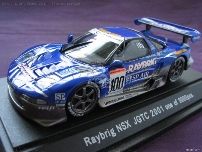 EBB43203: Honda Nsx Jgtc Raybrig, 2001, 1:43 Honda - buy the EBB43-203 ...