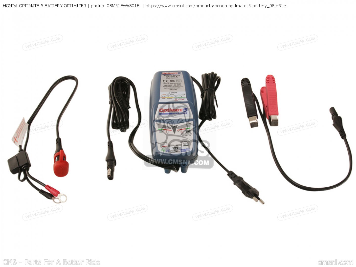 08M51EWA801E: Honda Optimate 5 Battery Optimizer Honda - buy the
