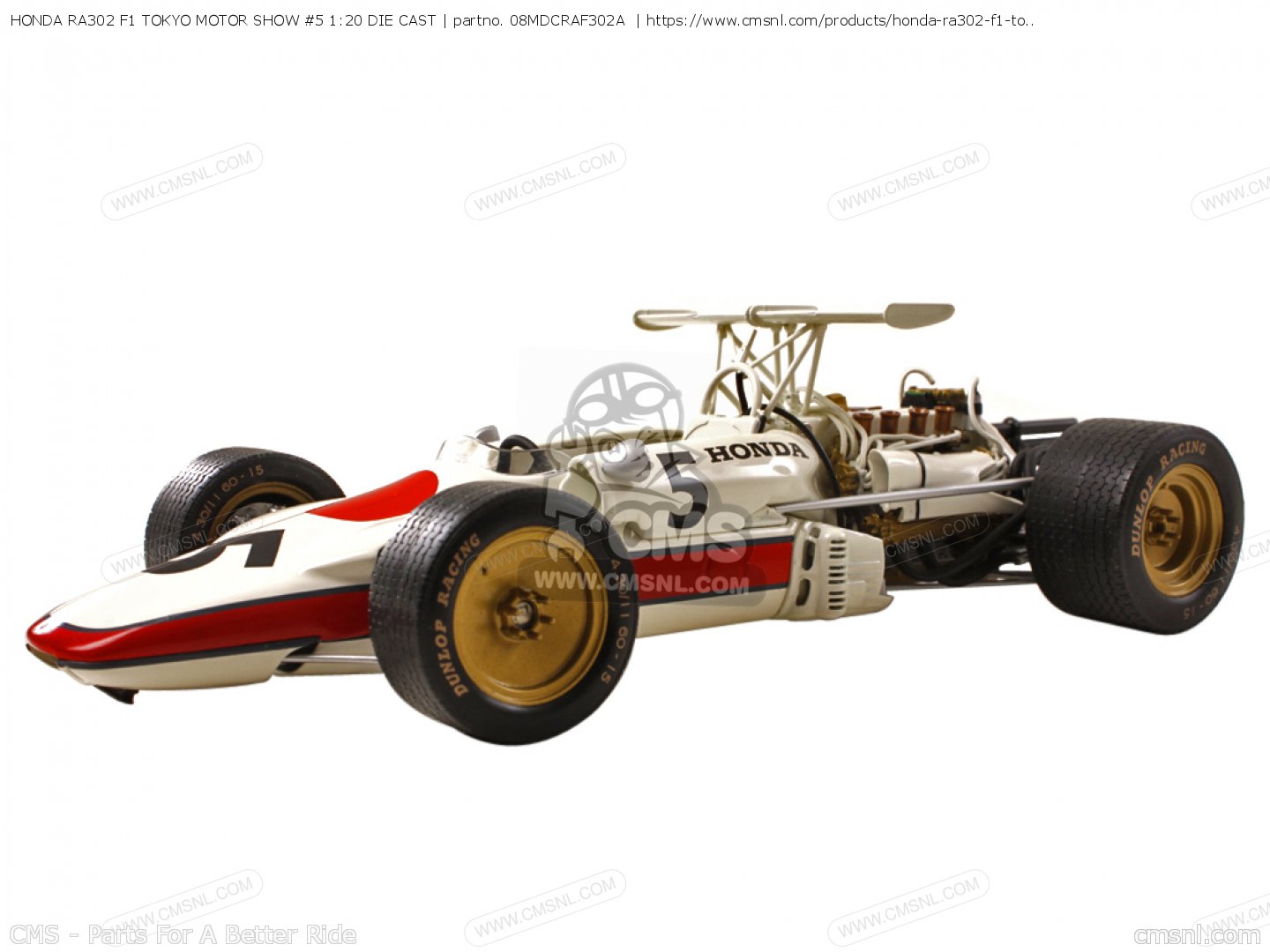 エブロ 1/20 1968 ホンダ RA302 F1 #5 東京モーターショー 仕様