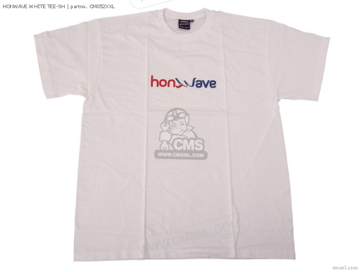 Honda HONWAVE WHITE TEE-SH CM052XXL Honda HONWAVE WHITE TEE-SH CM052XXL