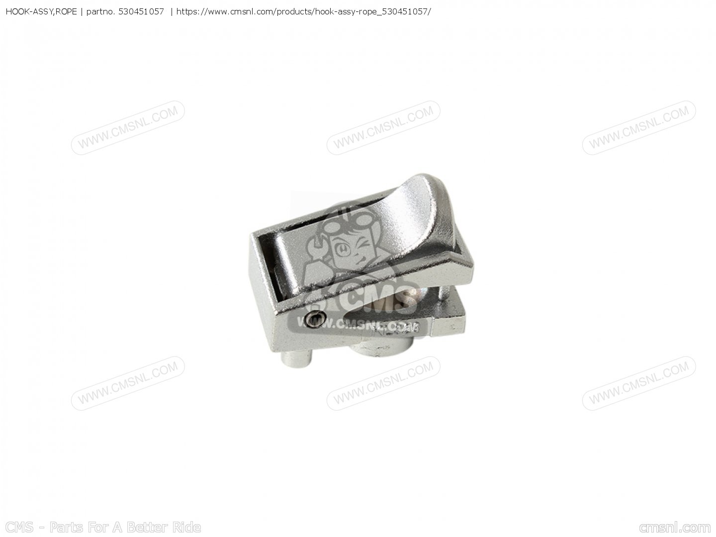 その他 R 530451057: HOOK-ASSY,ROPE Kawasaki - buy the 53045-1057 at CMSNL