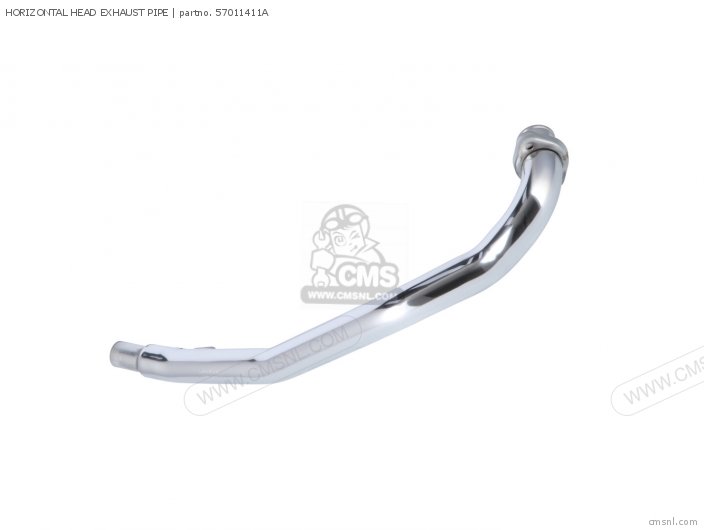 Ducati HORIZONTAL HEAD EXHAUST PIPE 57011411A